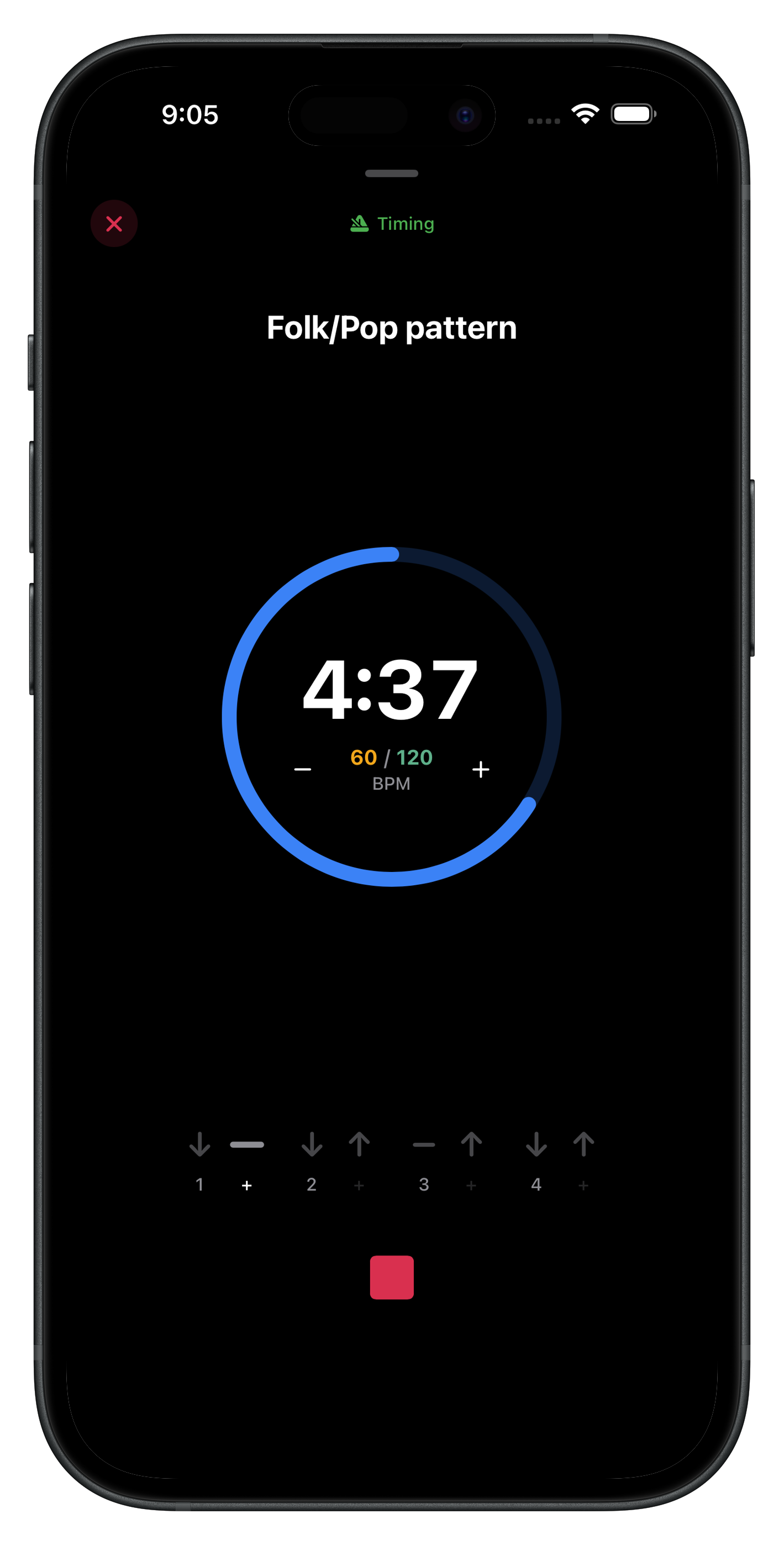 Strumming pattern beat 2